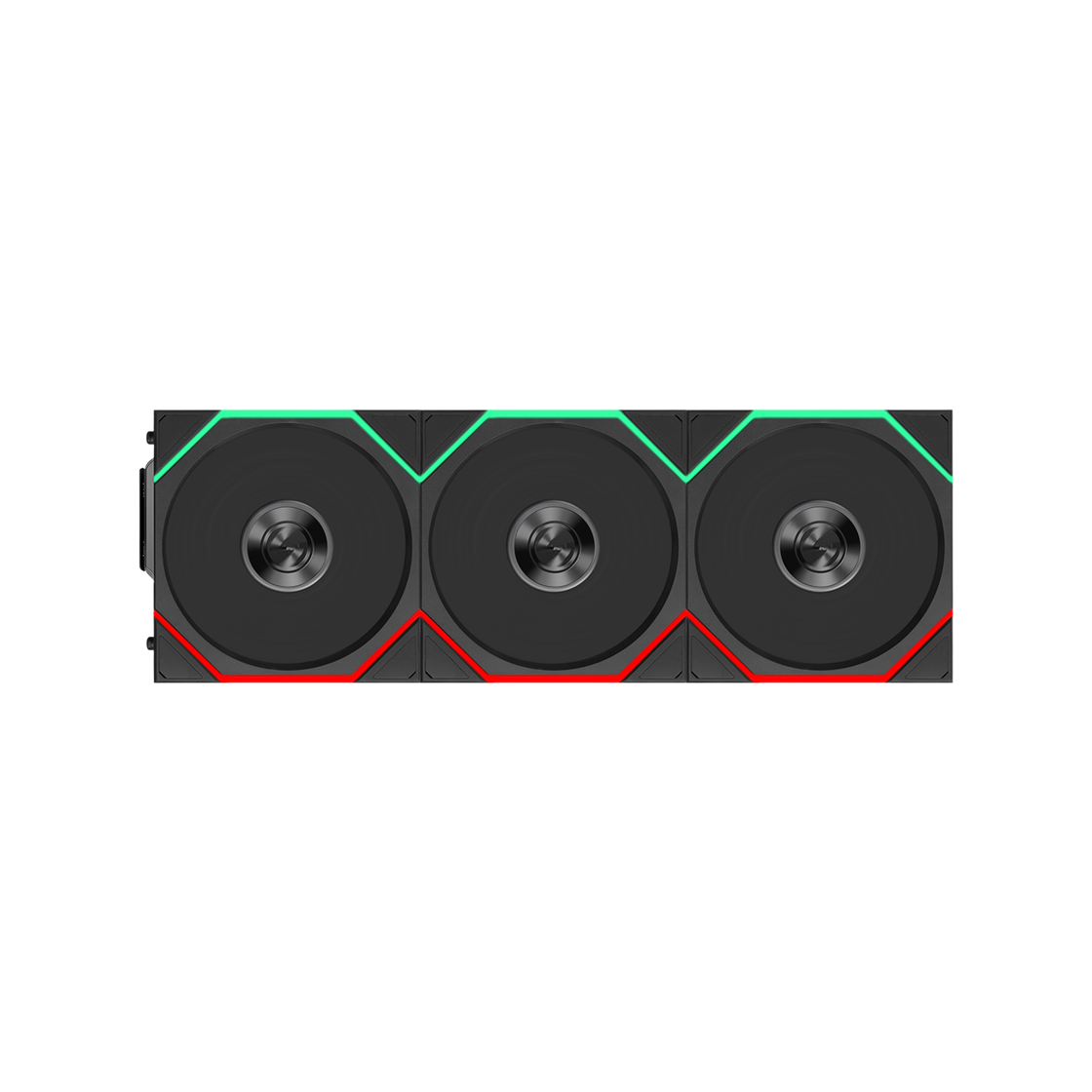 리안리 UNI FAN TL FLEX 120 리버스 (3팩, 블랙)(LIAN LI UNI FAN TL FLEX 120 Reverse 3-Pack Black)