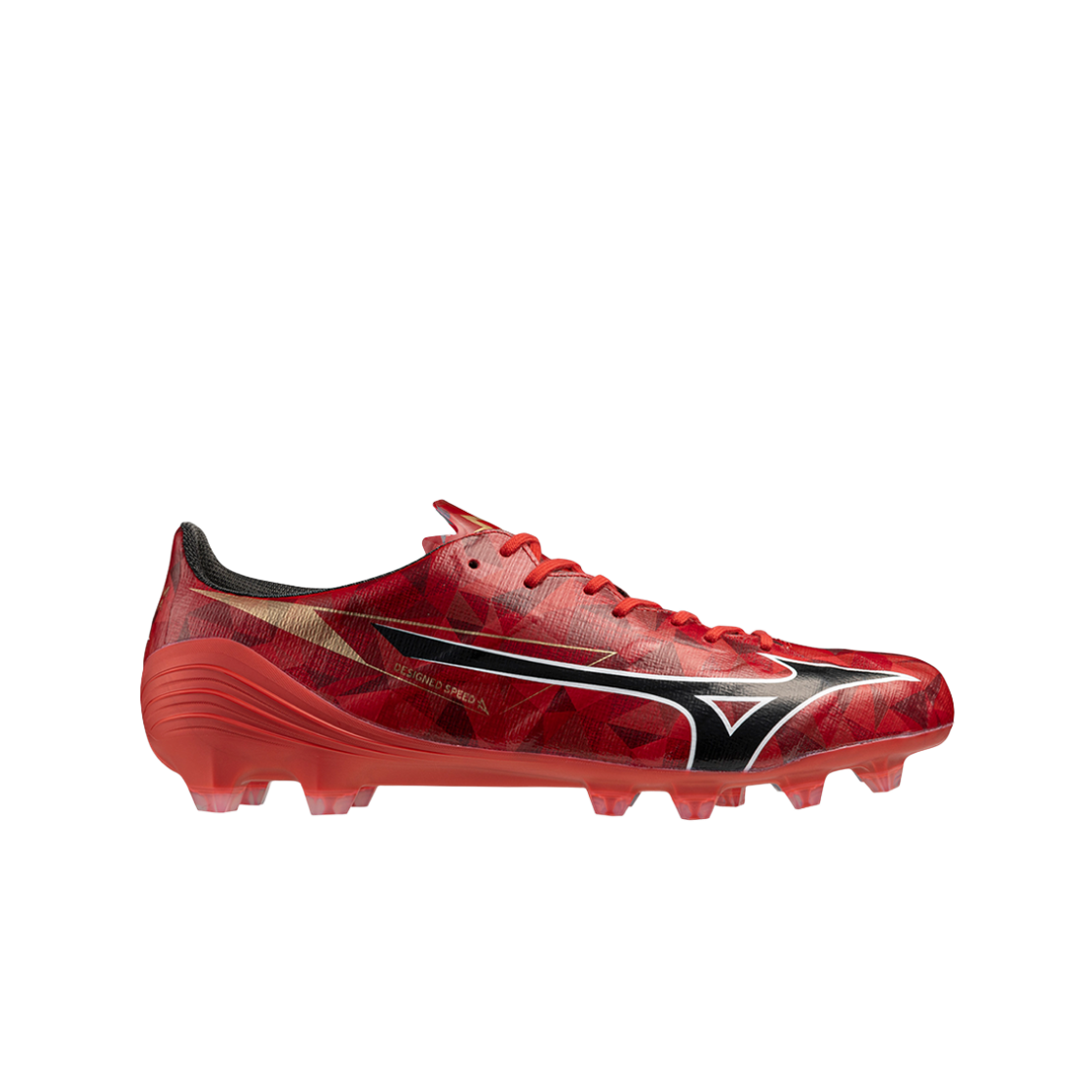 P1GA256260 Mizuno Alpha II Elite Morelia 40th Red Black