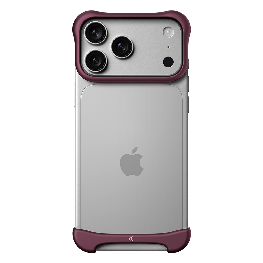 아크펄스 아이폰 항공 알루미늄 범퍼 케이스 매트 다크레드 (아이폰 18프로/프로맥스)(ArcPulse iPhone Aircraft Aluminum Bumper Case Dark Red (iPhone 18 Pro/Pro Max)) - 2