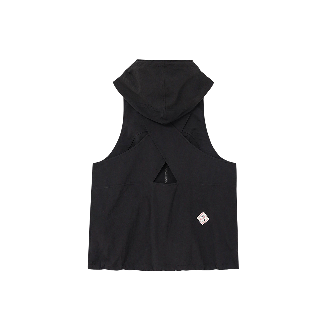 제뉴즈 트리밍 후디즈 베스트 - 블랙(Znuz Triming Hoodiez Vest - Black) - 2