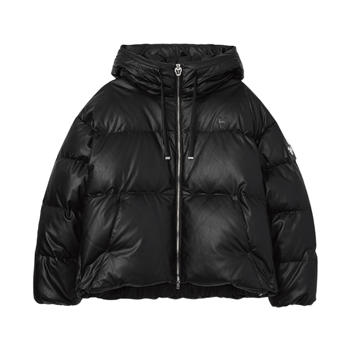 라이프워크 에코레더 후드 다운 점퍼_LW244DJ713(Lifework Eco Leather Hooded Down Jumper_LW244DJ713)