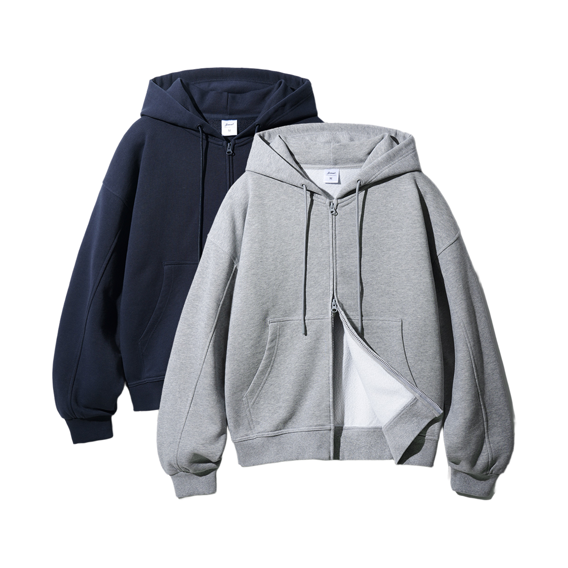 KJHD2523_pk_29 JEMUT [Package] Heaven Twoway Terry Hood Zip Up 2PACK KJHD2523