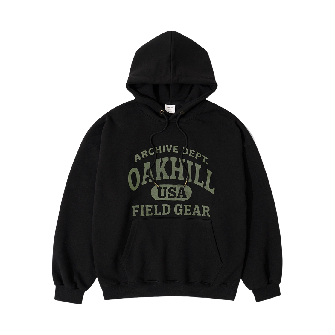 JUHD4716_black_29 PERSTEP Oakhill Field Hoodie Black JUHD4716