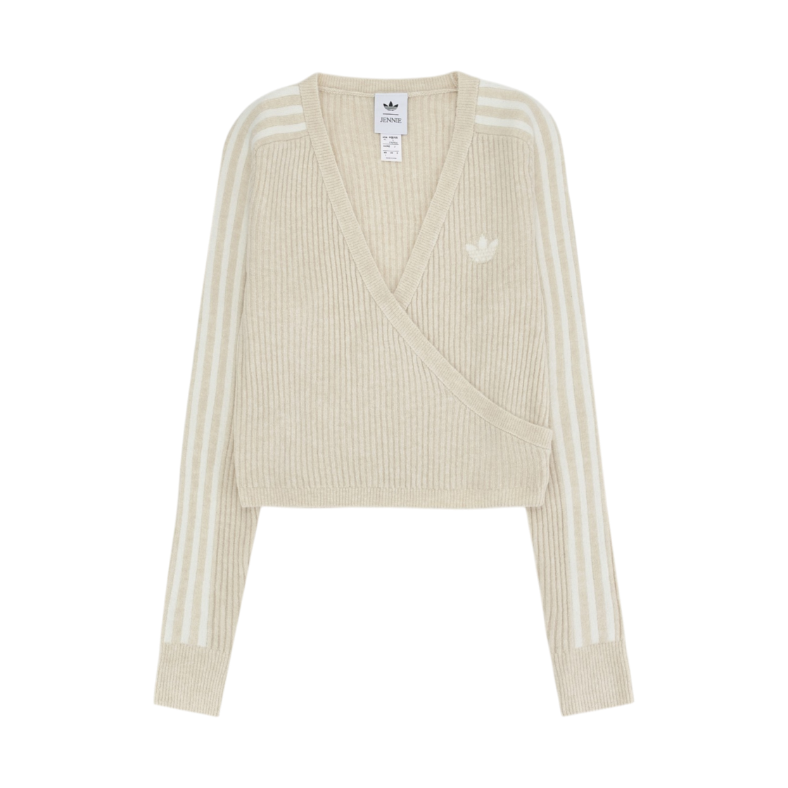 LD4840 (W) Adidas x Jennie Knit Wrap Around Cardigan Bliss - KR Sizing