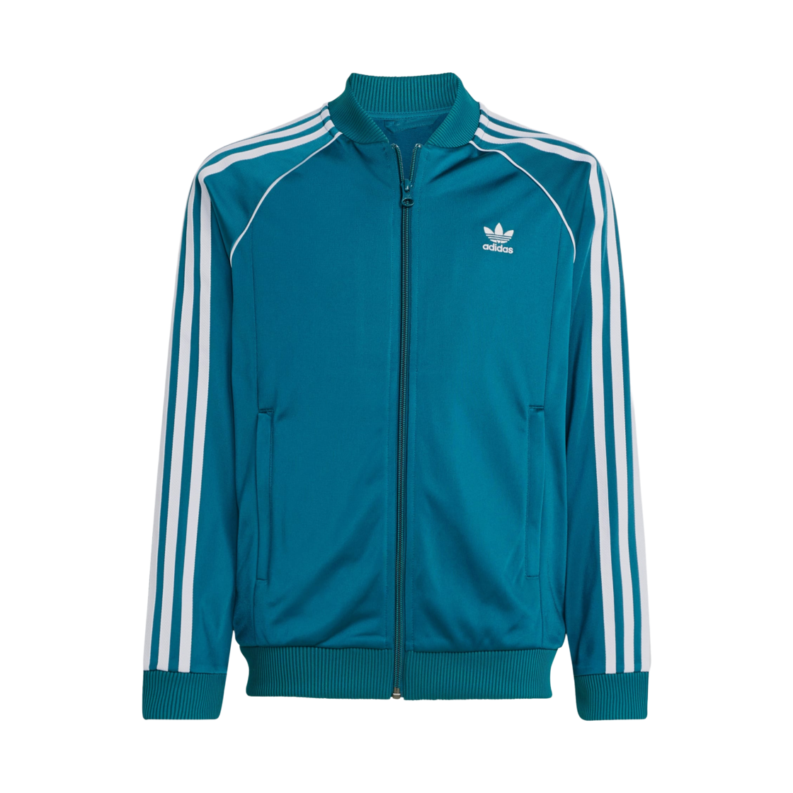 IY7452 (Kids) Adidas Originals Adicolor SST Track Top Legacy Teal - KR Sizing