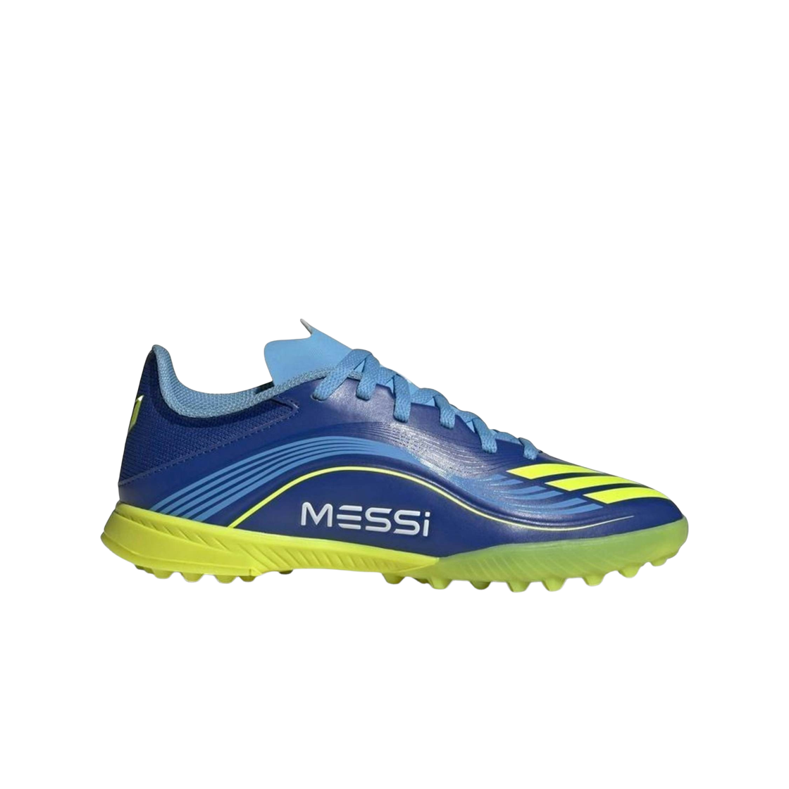 JR4426 (J) Adidas F50 Messi League TF Royal Blue Solar Yellow