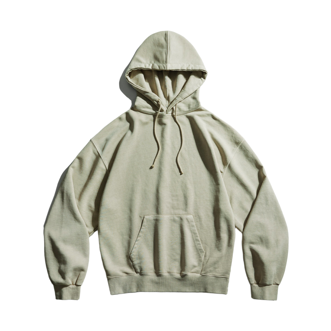 SMHD4585_Creambeige_291 PERSTEP Grain Pigment Wide Hoodie Creambeige SMHD4585