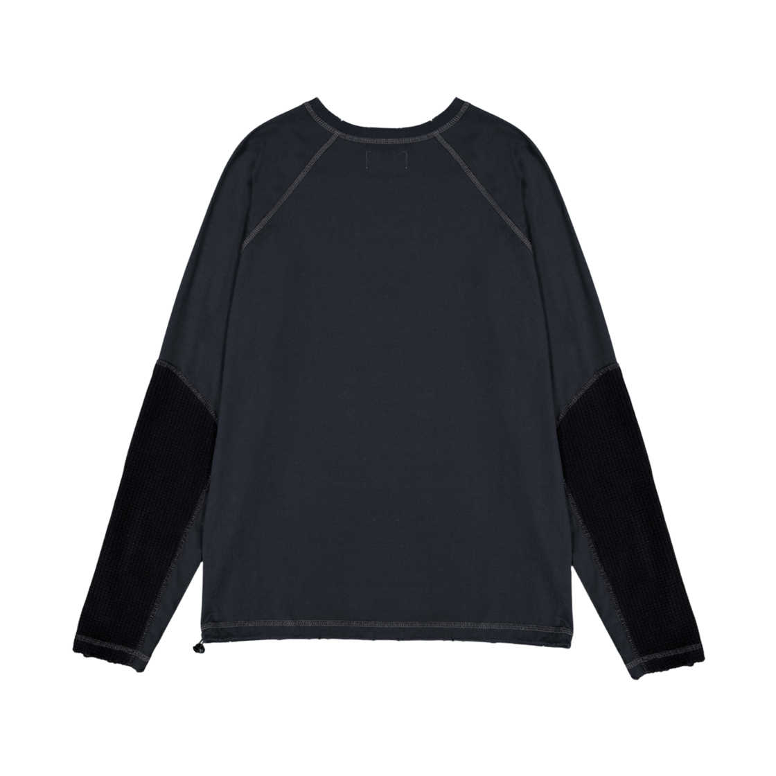 언더마이카 헤리티지 엘보 롱 슬리브 패널 블랙(Undermycar Heritage Elbow Long Sleeve Panel Black) - 3