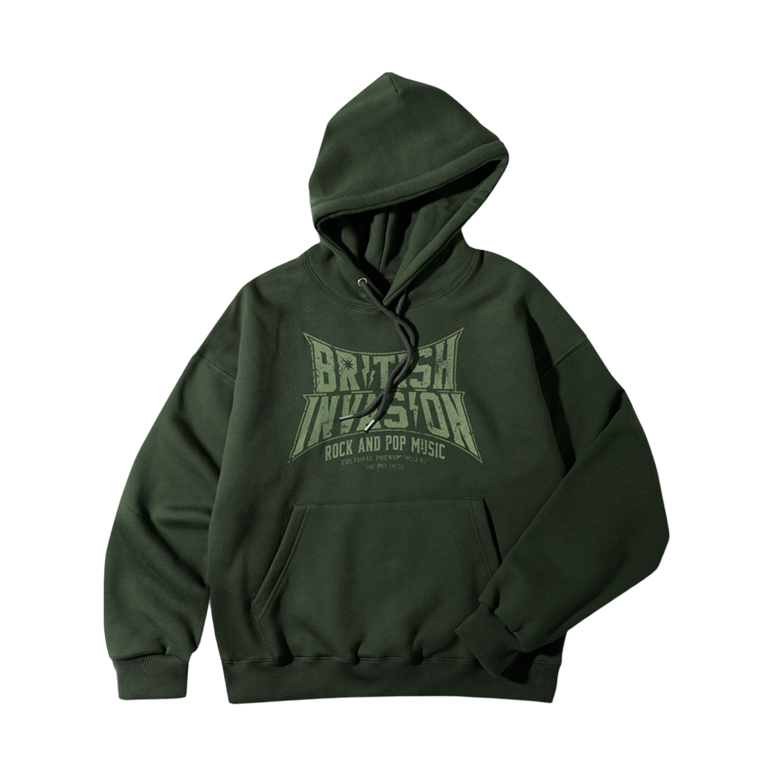 HHHD6893_darkgreen_29 EZKATON Invasion Hoodie Darkgreen HHHD6893