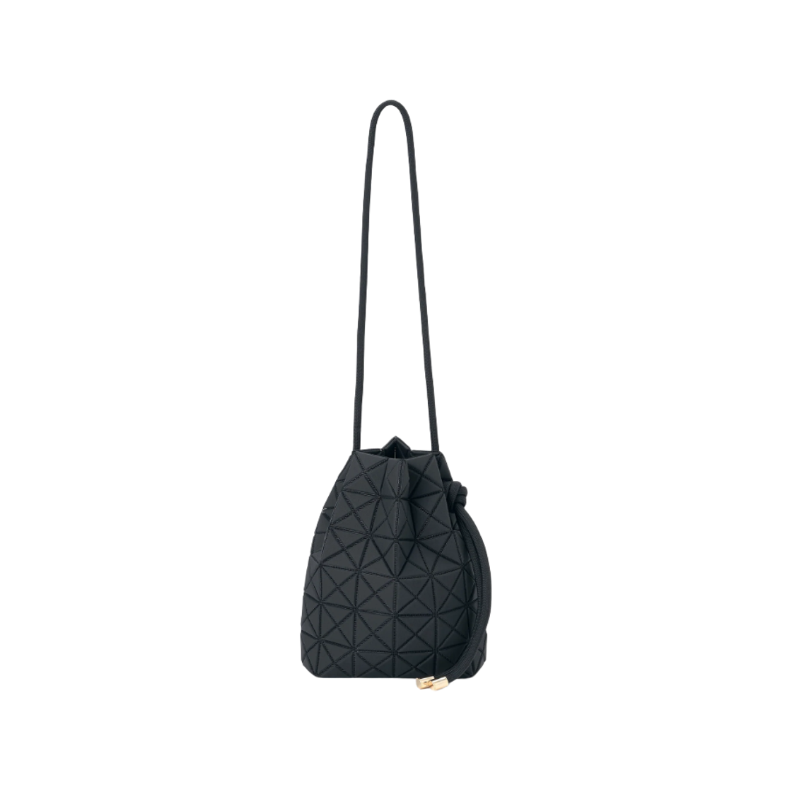 BB63-AG591-15 Bao Bao Issey Miyake Wring Clay Shoulder Bag Black