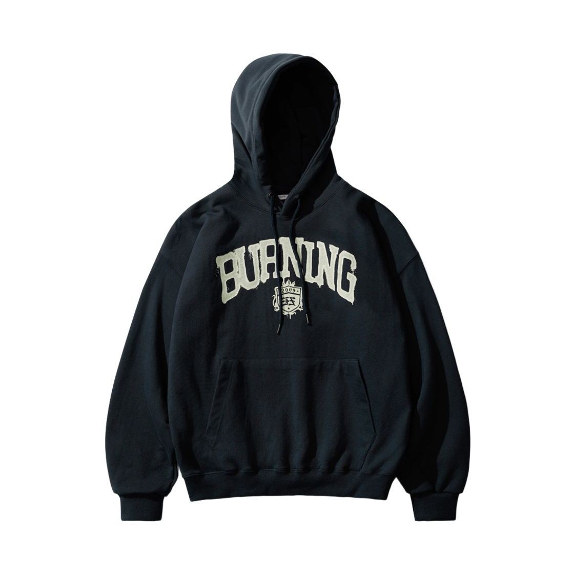 KMHD6759_Navy_29 EZKATON Burning Heavy Cotton Hoodie Navy KMHD6759