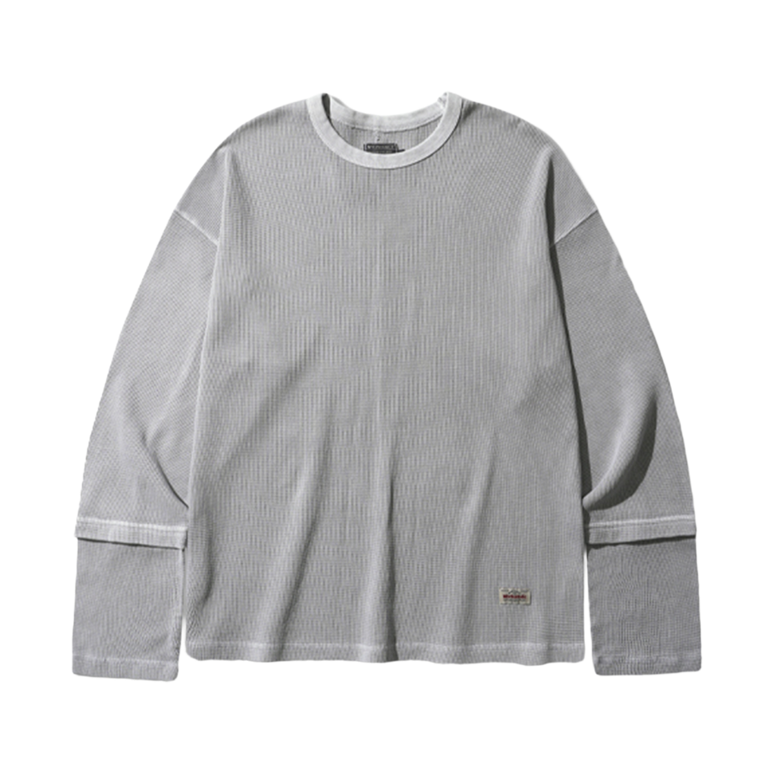 JJLT7849_gray_29 WV PROJECT Welldone Waffle Longsleeve Gray JJLT7849