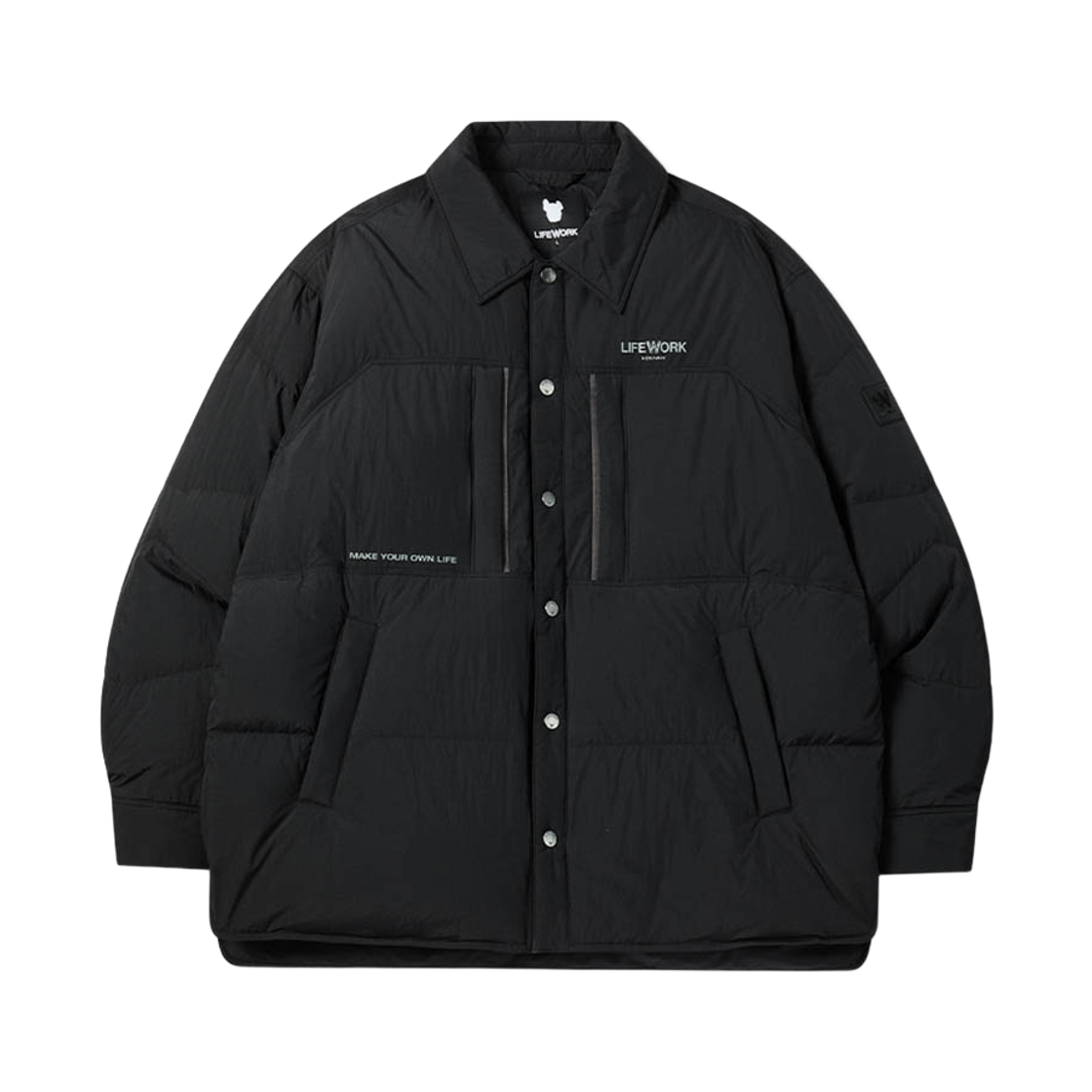 라이프워크 심플 버튼 다운 셔켓_LW254DJ307(Lifework Simple Button-Down Shirket_LW254DJ307)