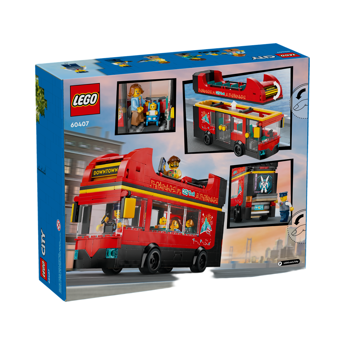 레고 시티 빨간색 이층 관광버스(Lego City Red Double Decker Sightseeing Bus) - 2