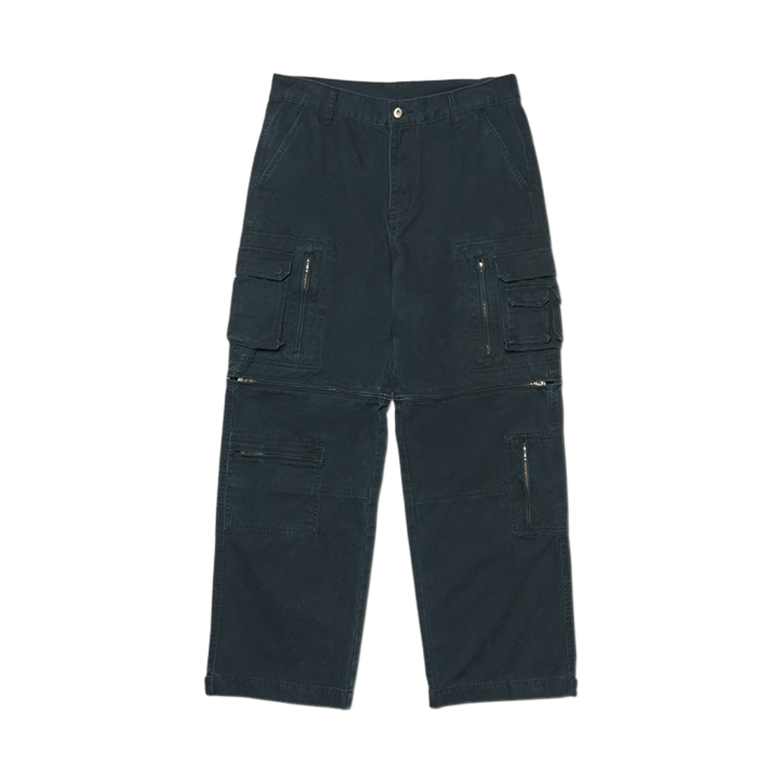 노매뉴얼 디태처블 코튼 카고 팬츠 블랙(NOMANUAL Detachable Cotton Cargo Pants Black) - 1