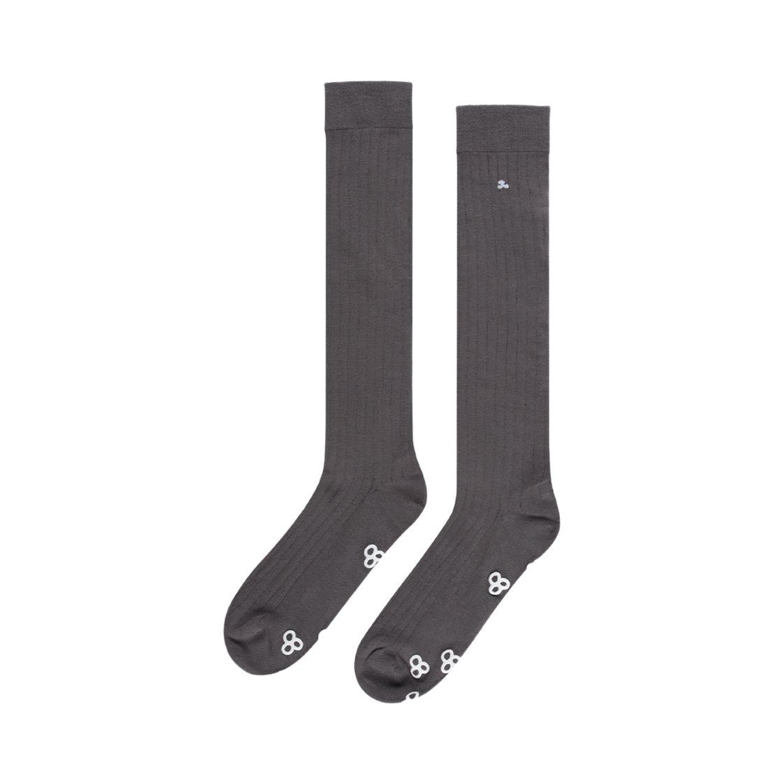 HISSCK002CH Heisan Symbol Solid Socks - Charcoal