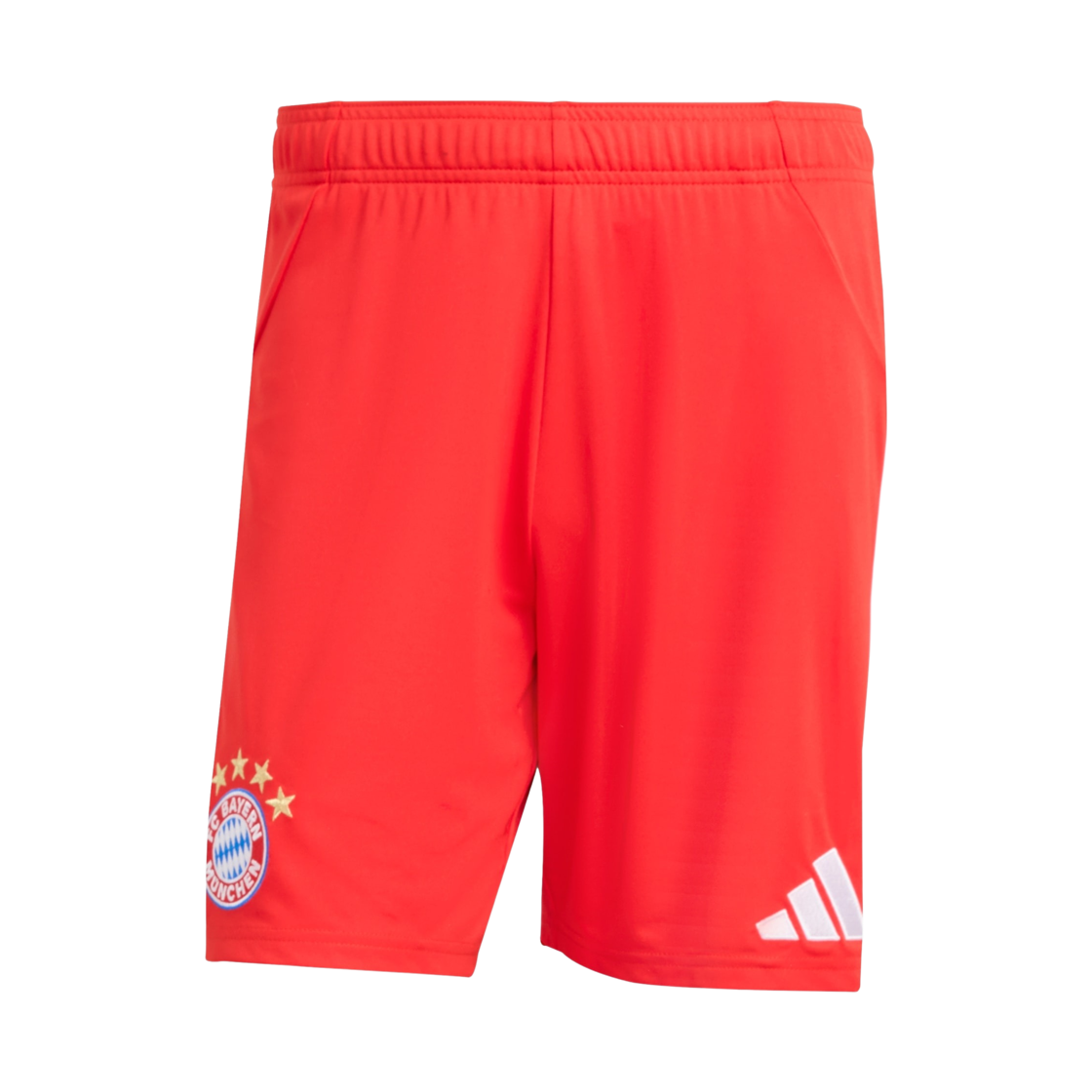 JJ2133 Adidas FC Bayern 25/26 Home Shorts Red - KR Sizing (Non Marking Ver.)