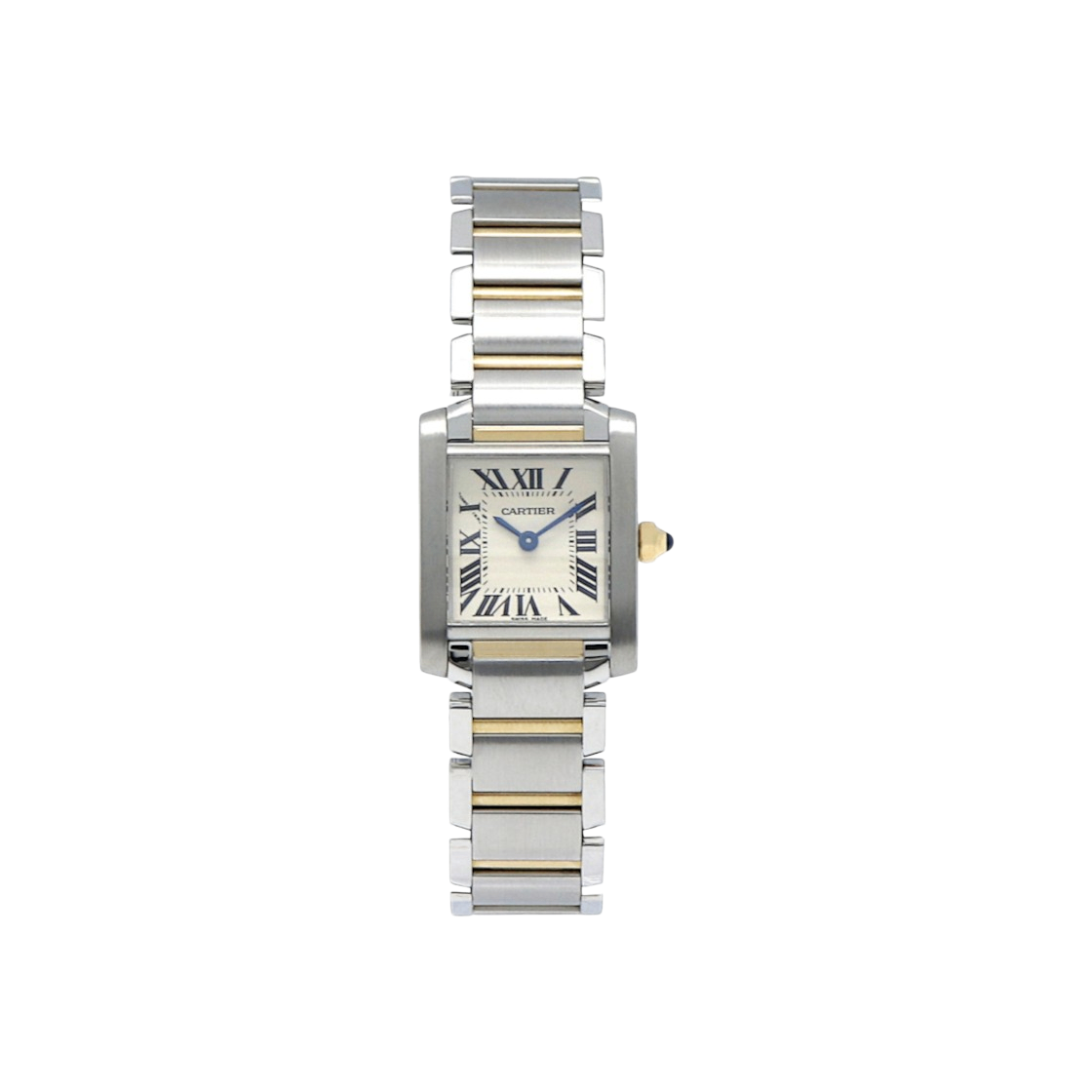 ITETKC4PBOJR Cartier Tank Française Small Combi Quartz