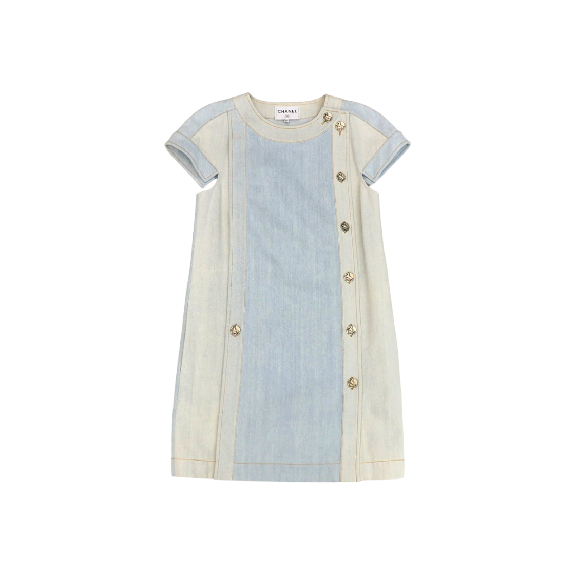 ITCV79GGBERP Chanel Denim Dress