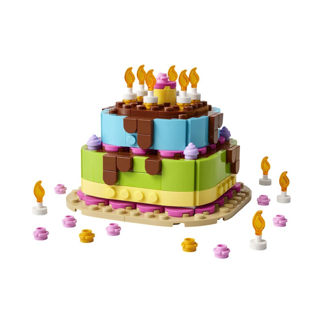 40815 Lego Birthday Party Cake