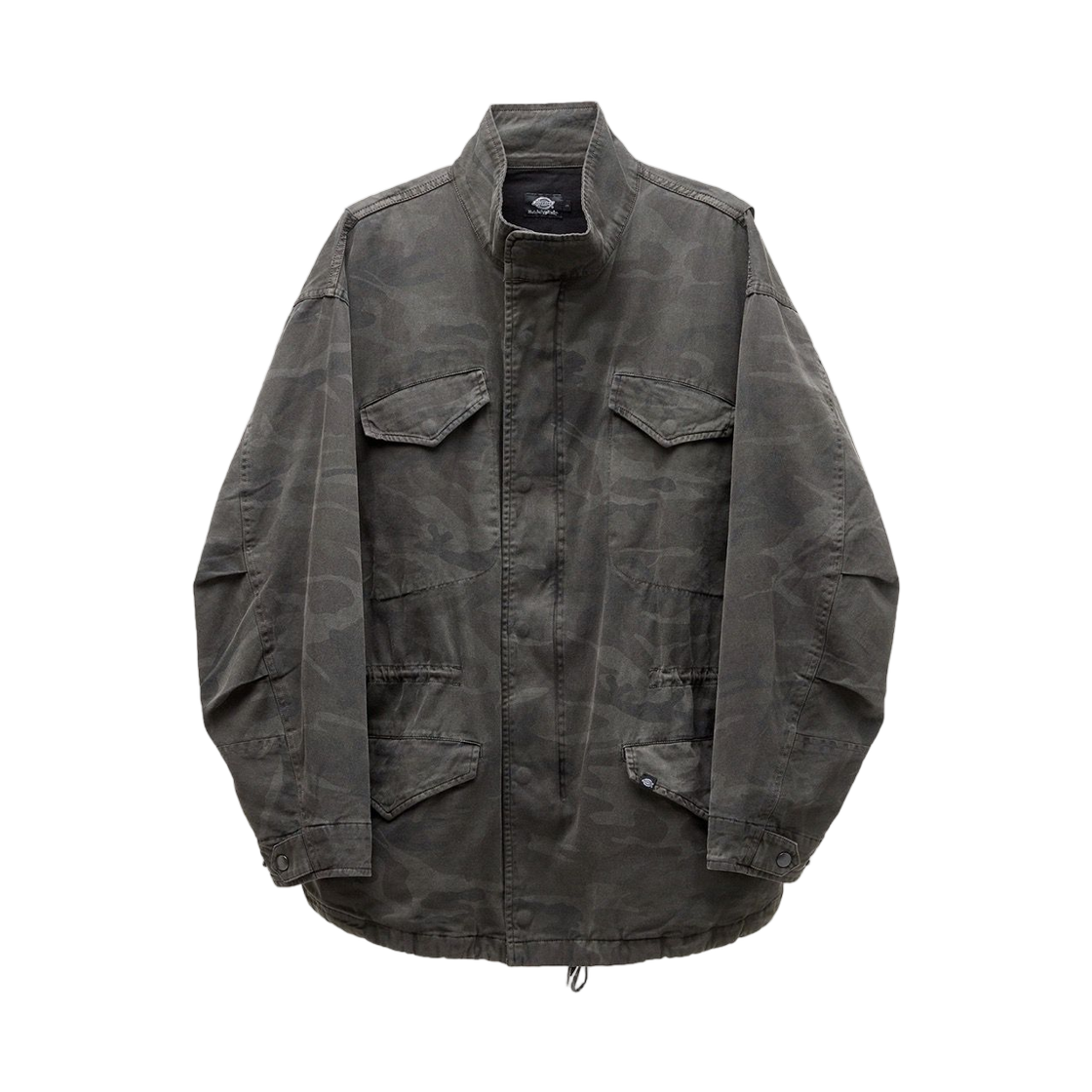 해칭룸 x 디키즈 필드 파카 카모 다이드 차콜(Hatchingroom x Dickies Field Parka Camo Dyed Charcoal) - 1