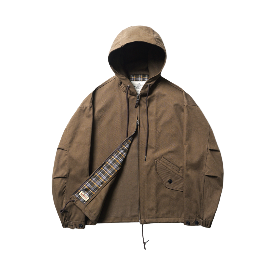 SJOT7847_brown_29 WV PROJECT Doup Cozy Utillity Jacket Brown SJOT7847