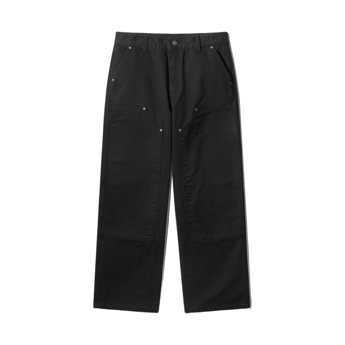 MMLP6756_Black_29 EZKATON Parts Double Knee Pants Black MMLP6756