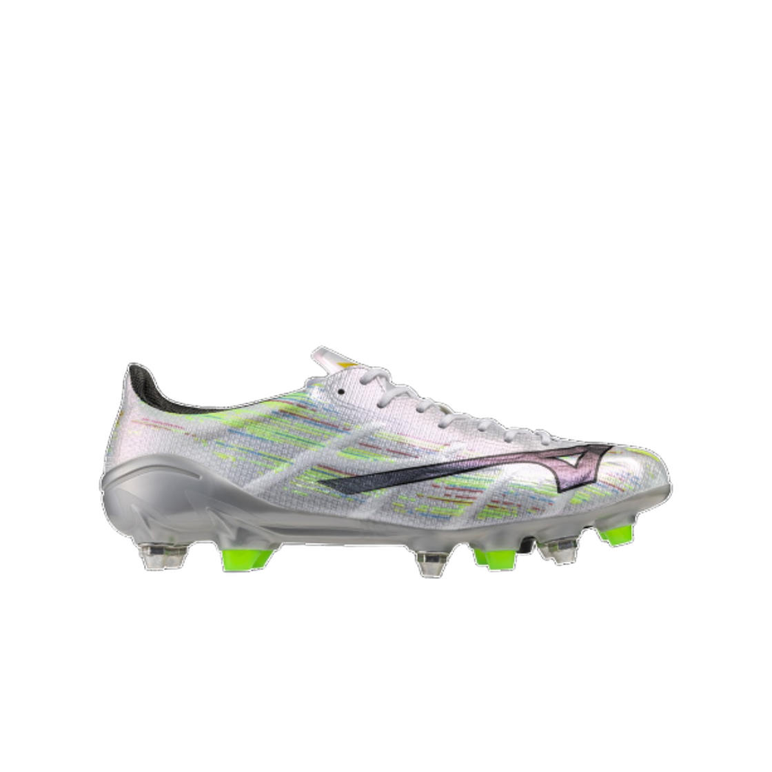 P1GC256009 Mizuno Alpha II Japan Mix White Black Iridescent