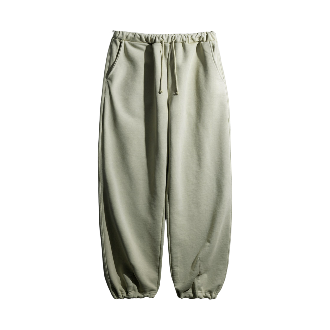 SMLP4584_Creambeige_291 PERSTEP Grain Pigment Wide Pants Creambeige SMLP4584