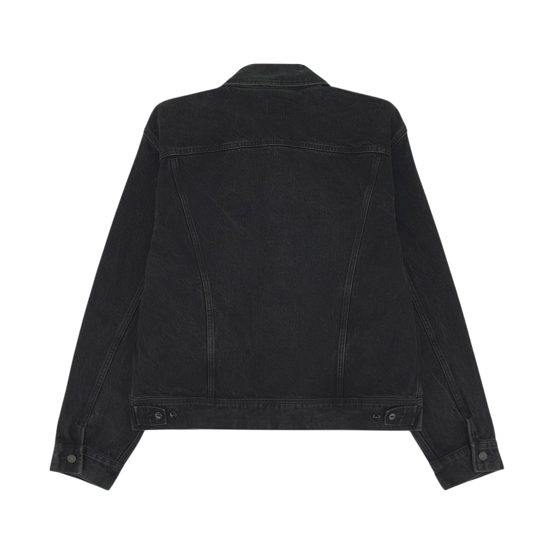 더블알엘 데님 트러커 자켓 블랙(Double RL Denim Trucker Jacket Black) - 2