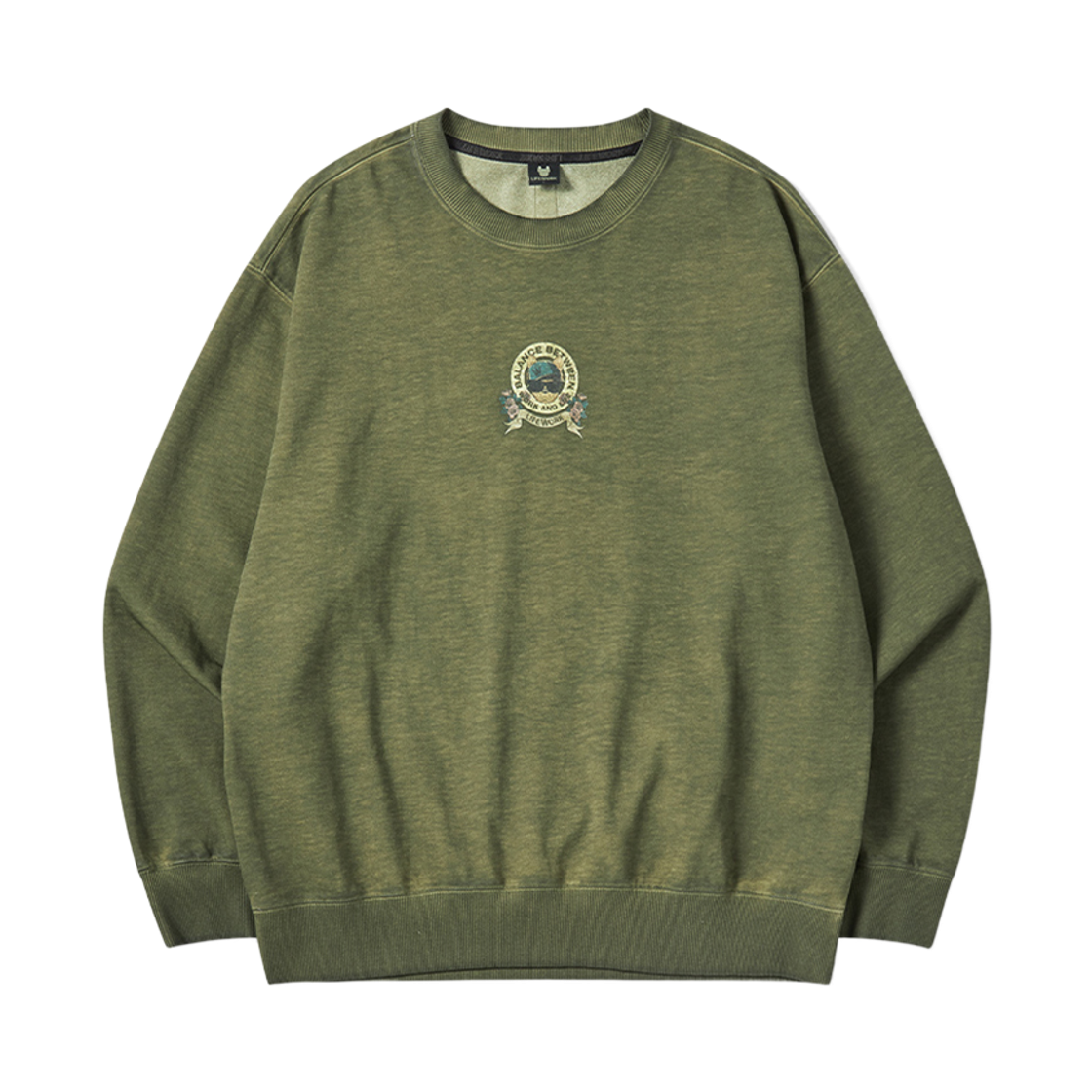 LW253MT307 Lifework garment-dyed hipdog sweatshirt_LW253MT307