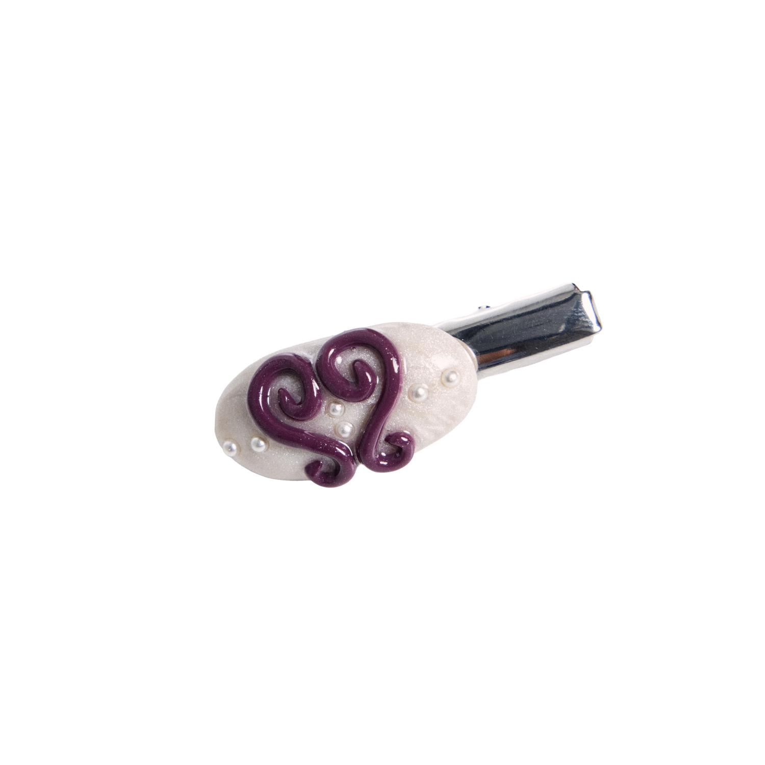 26FWJHAODMWHFF Nff Odette Mini Hairpin White