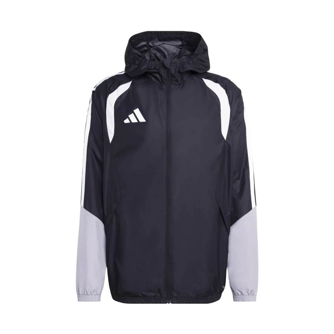 JX4247 Adidas Tiro 26 Competition All Weather Jacket Black Light Onix - KR Sizing