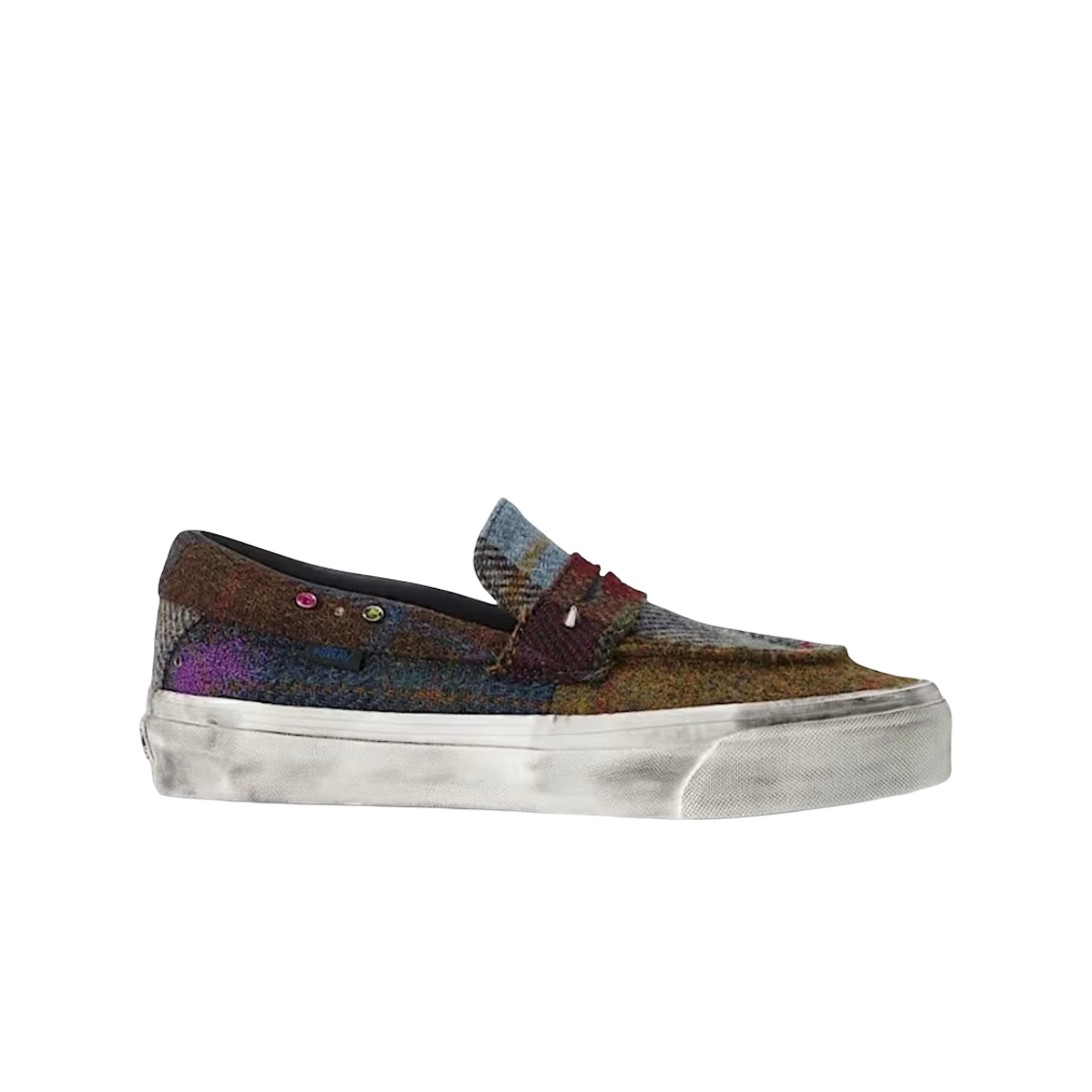 VN000Y8MCYL Vans Harris Tweed LX Premium Loafer 53 Tweed Brown