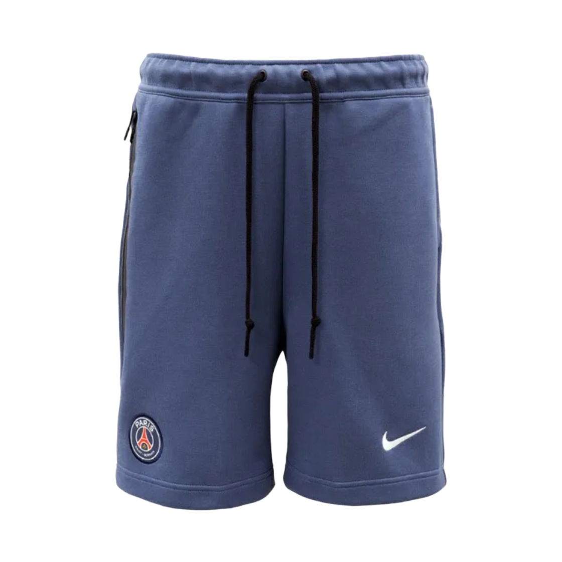 HV8995-491 Nike Paris Saint-Germain Tech Football Fleece Shorts Diffused Blue White (HV8995-491) (Non Marking Ver.)
