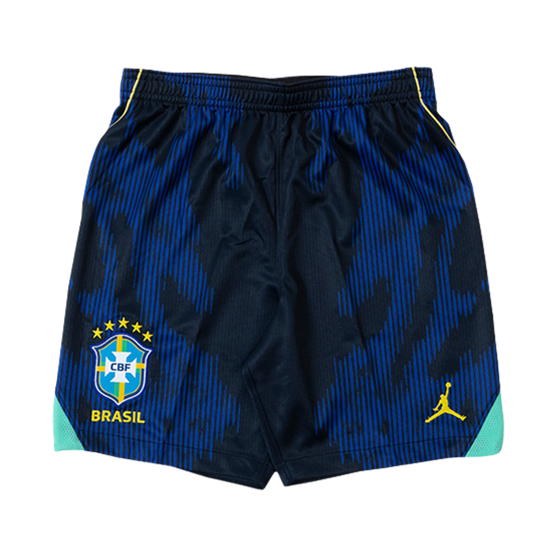 IU1081-417 (Kids) Jordan Brazil 2026 Stadium Away Dri-Fit Soccer Replica Shorts Old Royal Black (IU1081-417) (Non Marking Ver.)