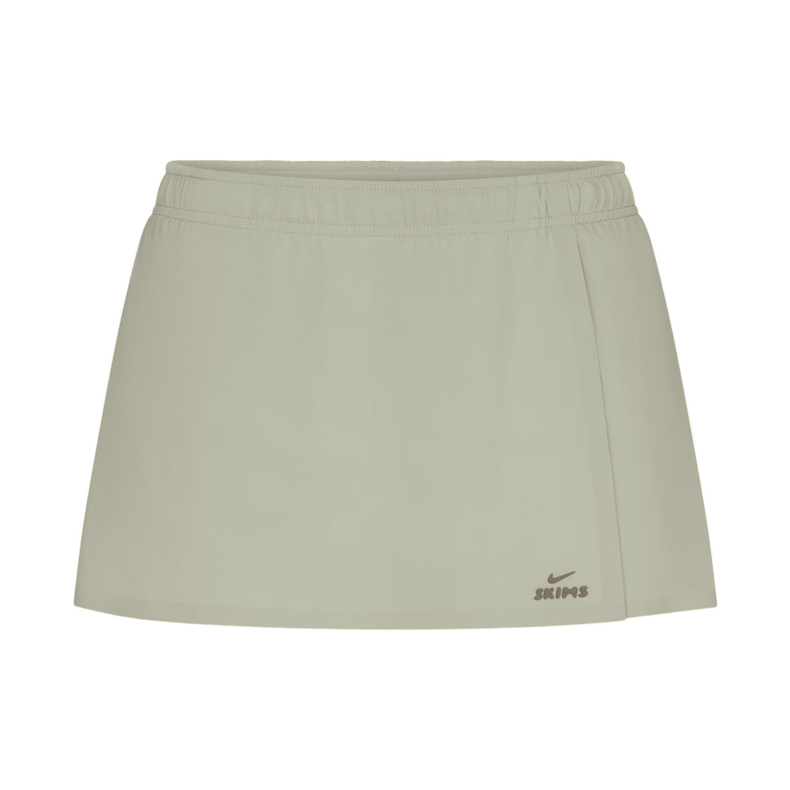 IU2222-379 (W) NikeSKIMS Stretch Nylon Skort Talc