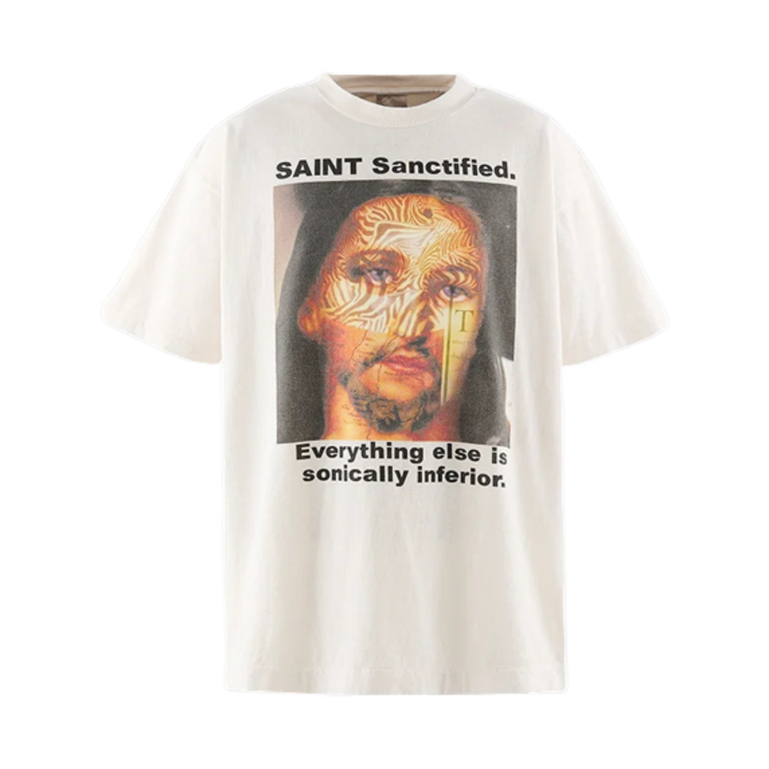 MK1-0000-012 Saint Mxxxxxx S/S T-Shirt Sanctified White - 26AW