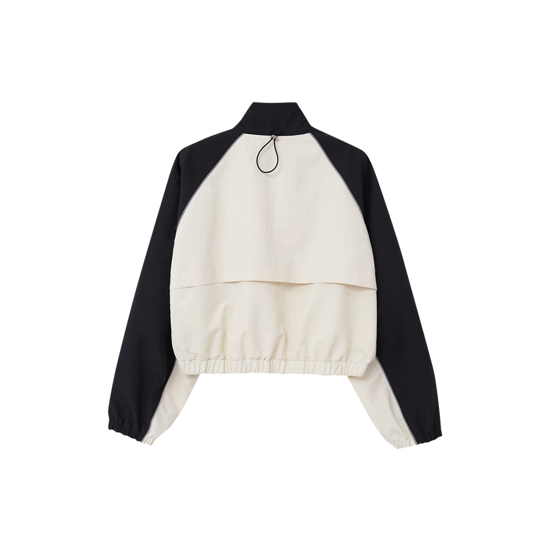 제뉴즈 젯업 스트링 크롭 점퍼 - 라이트 베이지(Znuz Zet-Up String Crop Jumper - Light Beige) - 2