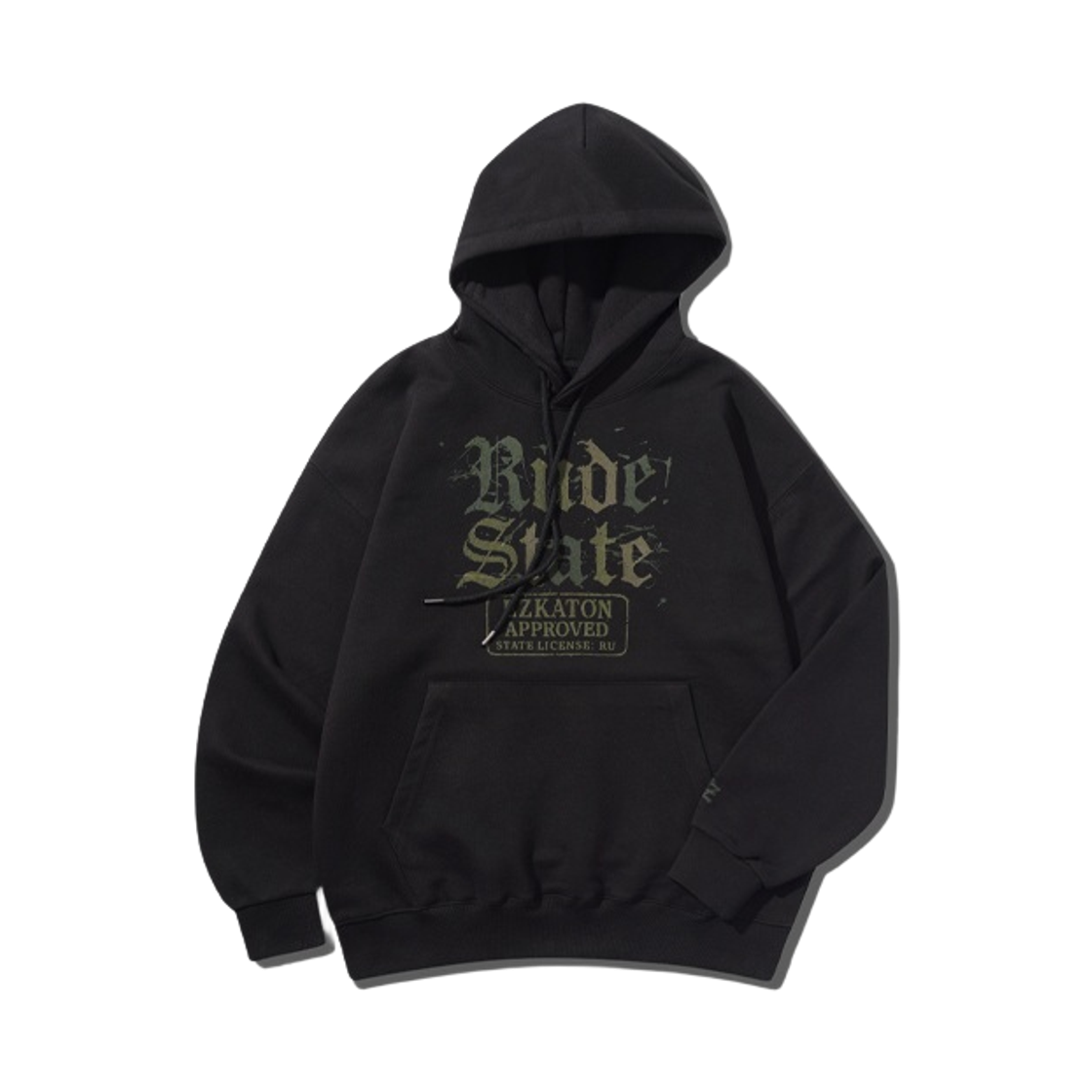 JIHD6895_black_29 EZKATON Rude State Hoodie Black JIHD6895