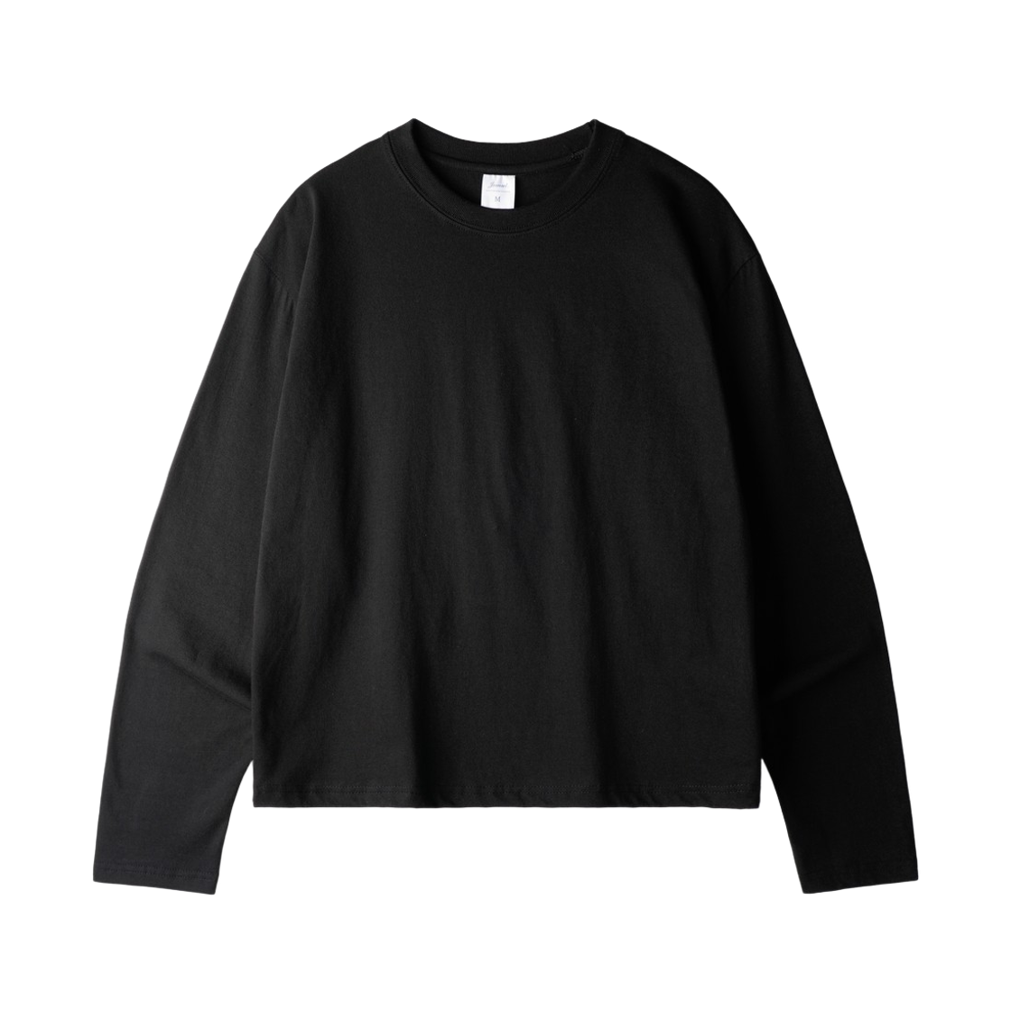 KJLT2672_black_29 JEMUT Boy Crop Long Sleeve Black KJLT2672