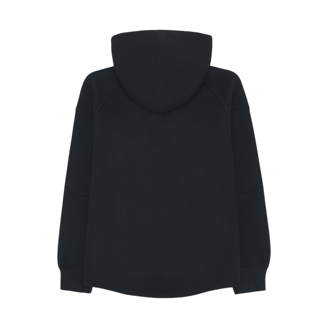 (W) 나이키 NSW 테크 플리스 윈드러너 풀 집 후드 블랙 - 아시아((W) Nike NSW Tech Fleece Windrunner Full Zip Hoodie Black - Asia) - 2