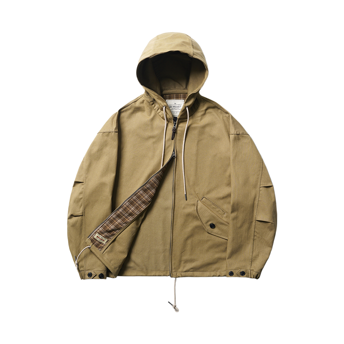 SJOT7847_beige_29 WV PROJECT Doup Cozy Utillity Jacket beige SJOT7847
