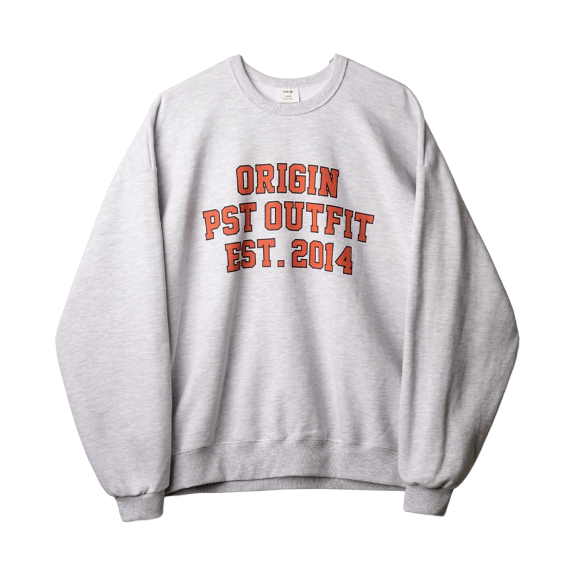 JUMT4674_Melangewhite_291 PERSTEP New Outfit Heavy Weight Sweat Shirt Melangewhite JUMT4674