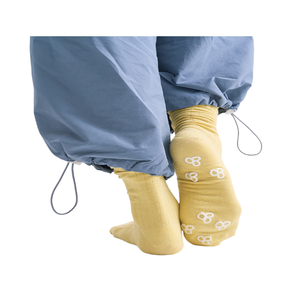 하이산 심볼 솔리드 양말 차콜(Heisan Symbol Solid Socks - Charcoal) - 4