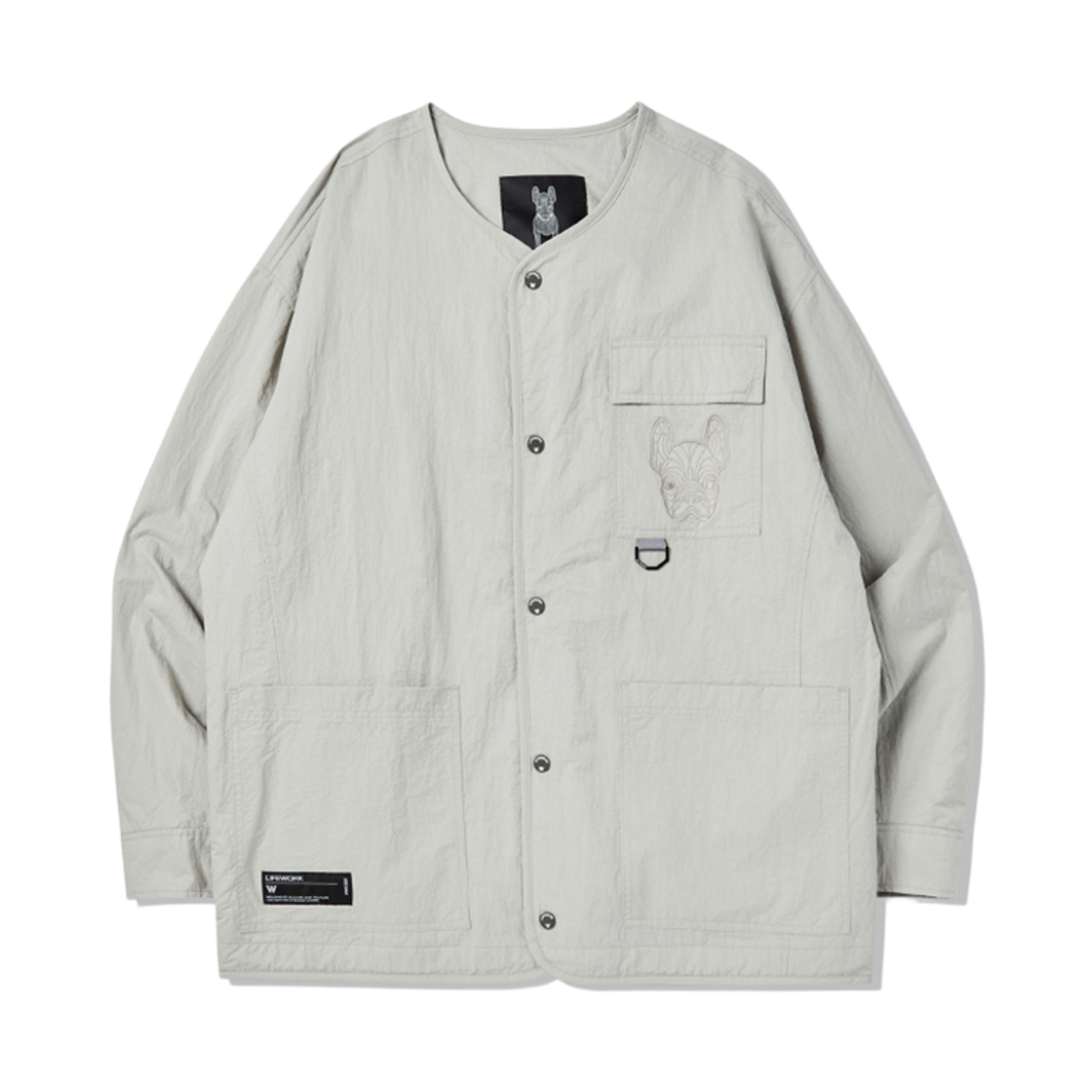 라이프워크 라독 자수 나일론 자켓_LW231JP301(Lifework Radog Embroidered Nylon Jacket_LW231JP301)