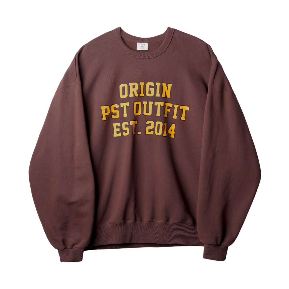 JUMT4674_Russetbrown_291 PERSTEP New Outfit Heavy Weight Sweat Shirt Russetbrown JUMT4674