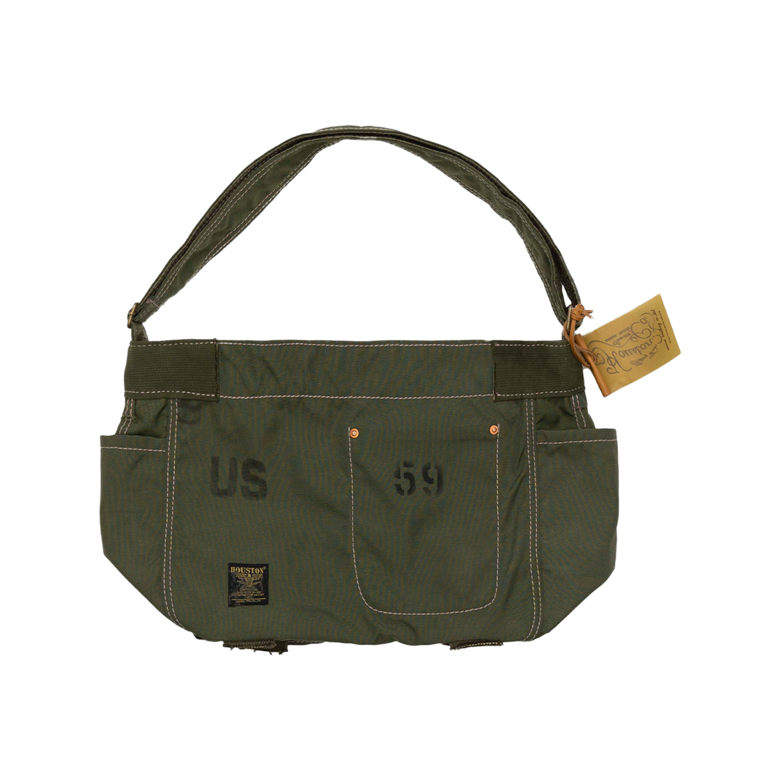 휴스턴 재팬 리메이크 숄더 올리브 드랍 6922(Houston Japan Re-Make Shoulder Olive Drab 6922)