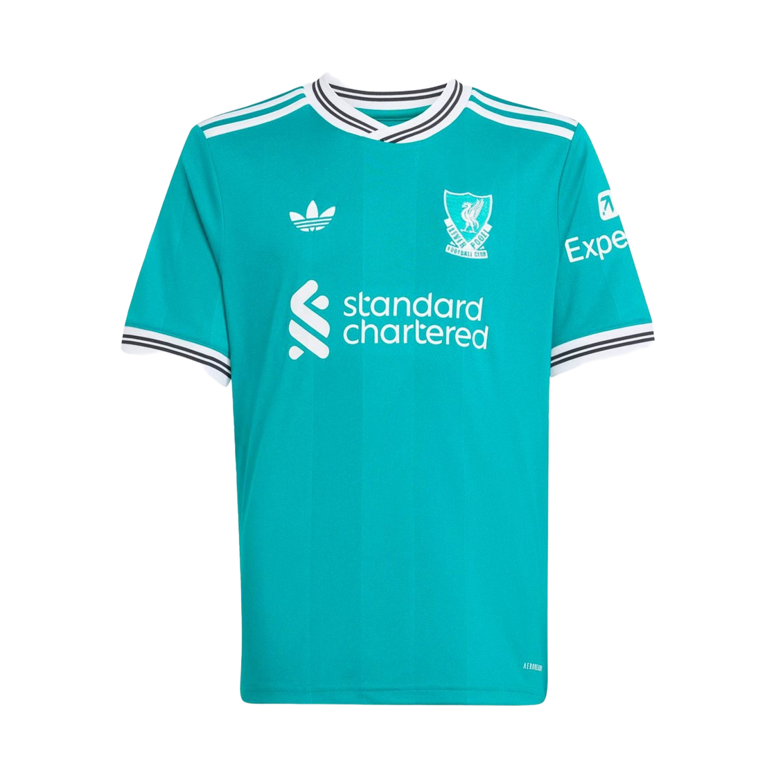 JV6468 (Kids) Adidas Liverpool FC 25/26 Third Jersey Sea Green - KR Sizing (Non Marking Ver.)