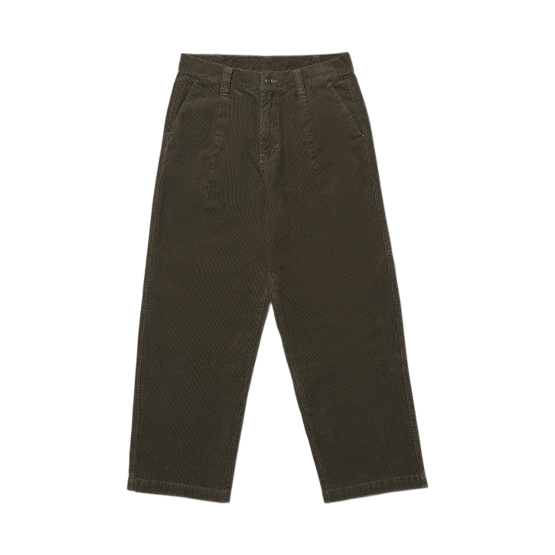NMWF62PT08OLV NOMANUAL Washed Cotton Corduroy Pants Olive
